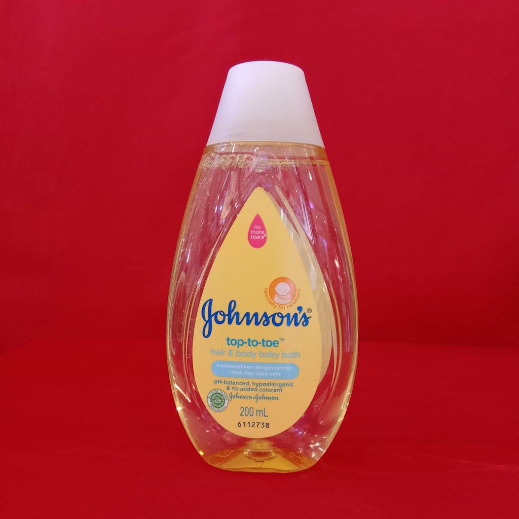 Johnson's Top-To-Toe Hair &amp; Body Baby Bath 200ml