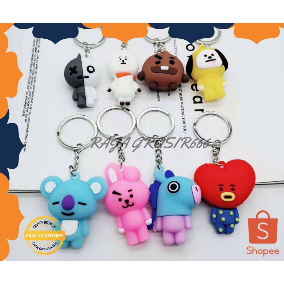Gantungan kunci lucu BT KPOP 21 BOYBAND