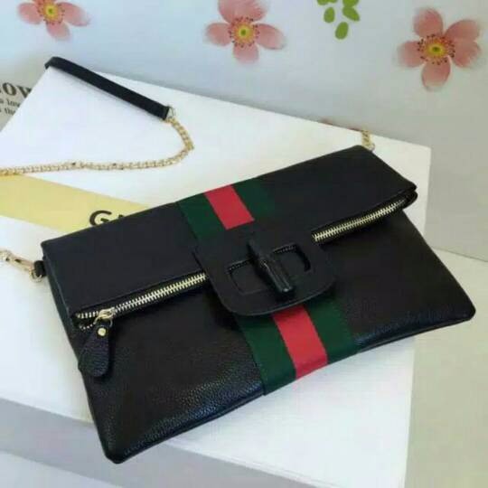 PROMO CLUTCH WANITA IMPORT GUCCI BAMBOO NEW