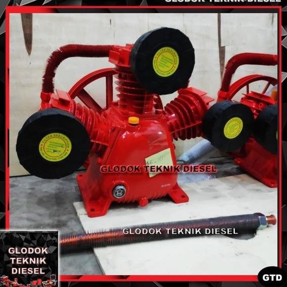 Kepala Kompresor 5 Hp Atau Bare Compressor Headpump Air Compressor 5