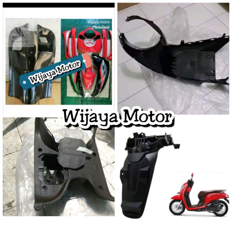 Cover body cover body kasar halus scoopy fi 2018-2020 Scoopy donat