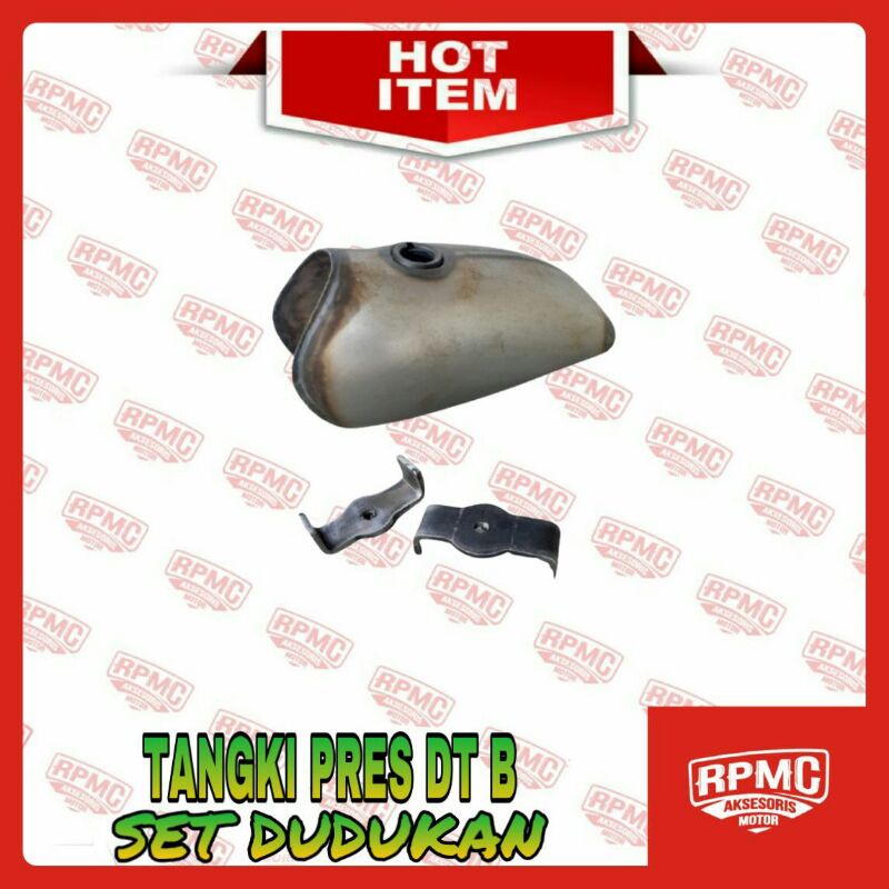 TANGKI PRES YAMAHA DT B SET DUDUKAN PANGKON TANGKI