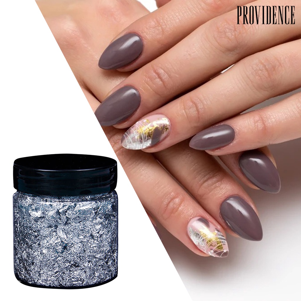 Providence Manicure Decals DIY Easy-Using Delicate Nail Art Gold Foil Paper for Women