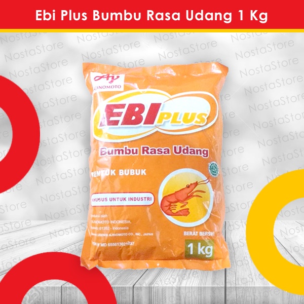

Ebi Plus / Ebiplus / Bumbu Udang Kering (Bumbu Rasa Udang) 1Kg