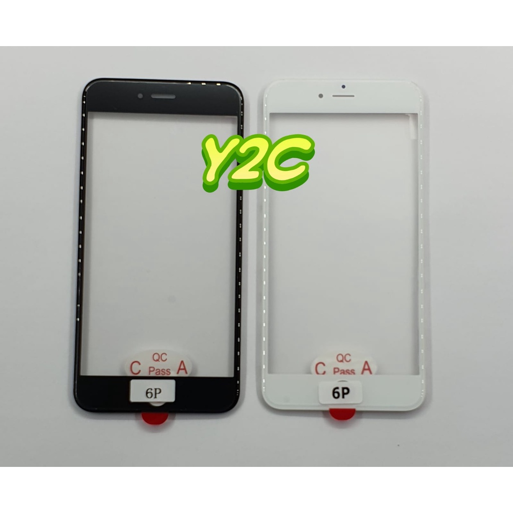 GLASS TS + OCA + FRAME 6 PLUS + 6+ / KACA LCD TOUCHSCREEN TASKRIN LAYAR SENTUH TC