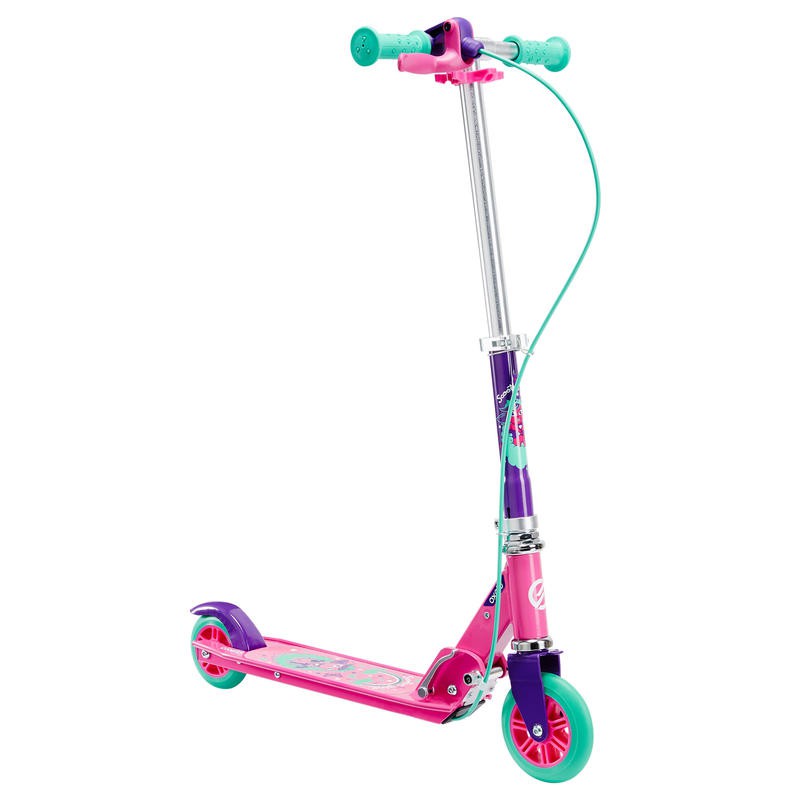 SKUTER ANAK OXELO PLAY 5 PRODUK IMPORT ORIGINAL SCOOTER OXELO WITH BRAKE PURPLE