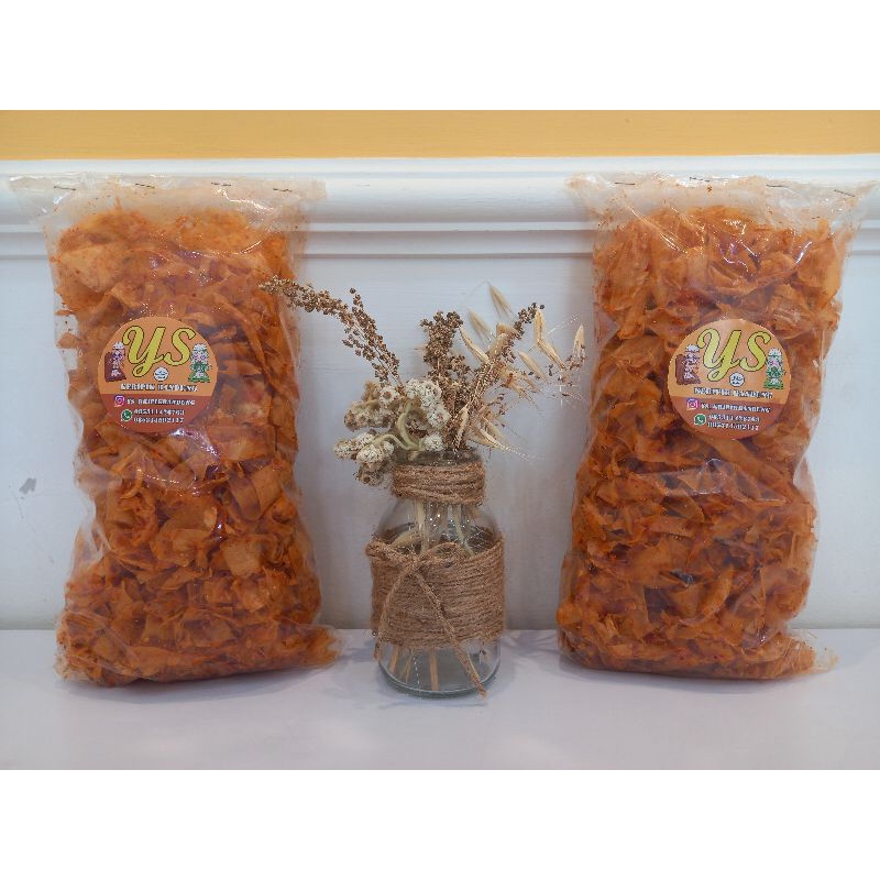 

Keripik Kriwil Pedas 250 gr