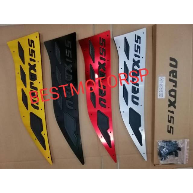 BORDES AEROX PLAT BORDES AEROX 155 STEP PIJAKAN KAKI AEROX