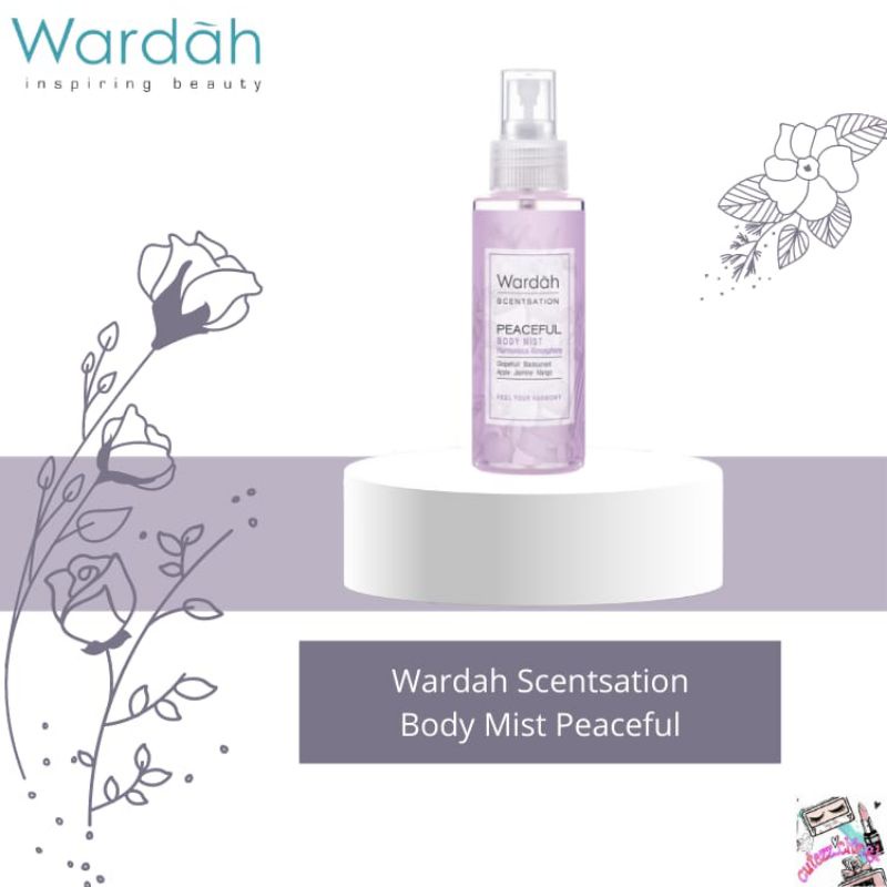 ☃Cutezz_ching1☃Wardah Scentsation Body Mist 100ml