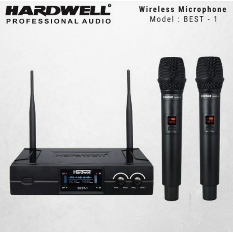 Mic wireless vokal original hardwell best 1