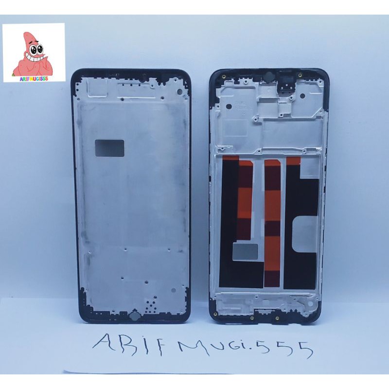 LCD frame Bezel Tulang Tengah Tatakan Dudukan oppo A9 2020 Original