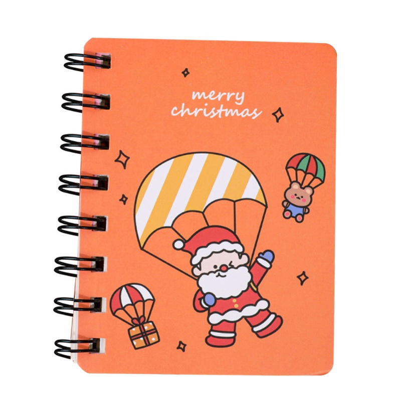 Zzz Buku Notebook / Catatan / Diary Mini Portable Seri Natal Untuk Sekolah / Kantor