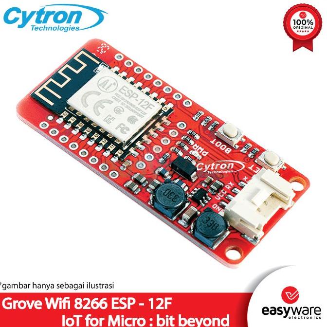 Grove WiFi 8266 - IoT for Micro:Bit and Beyond - ESP8266 12F IoT easywa53 Diminati Banget