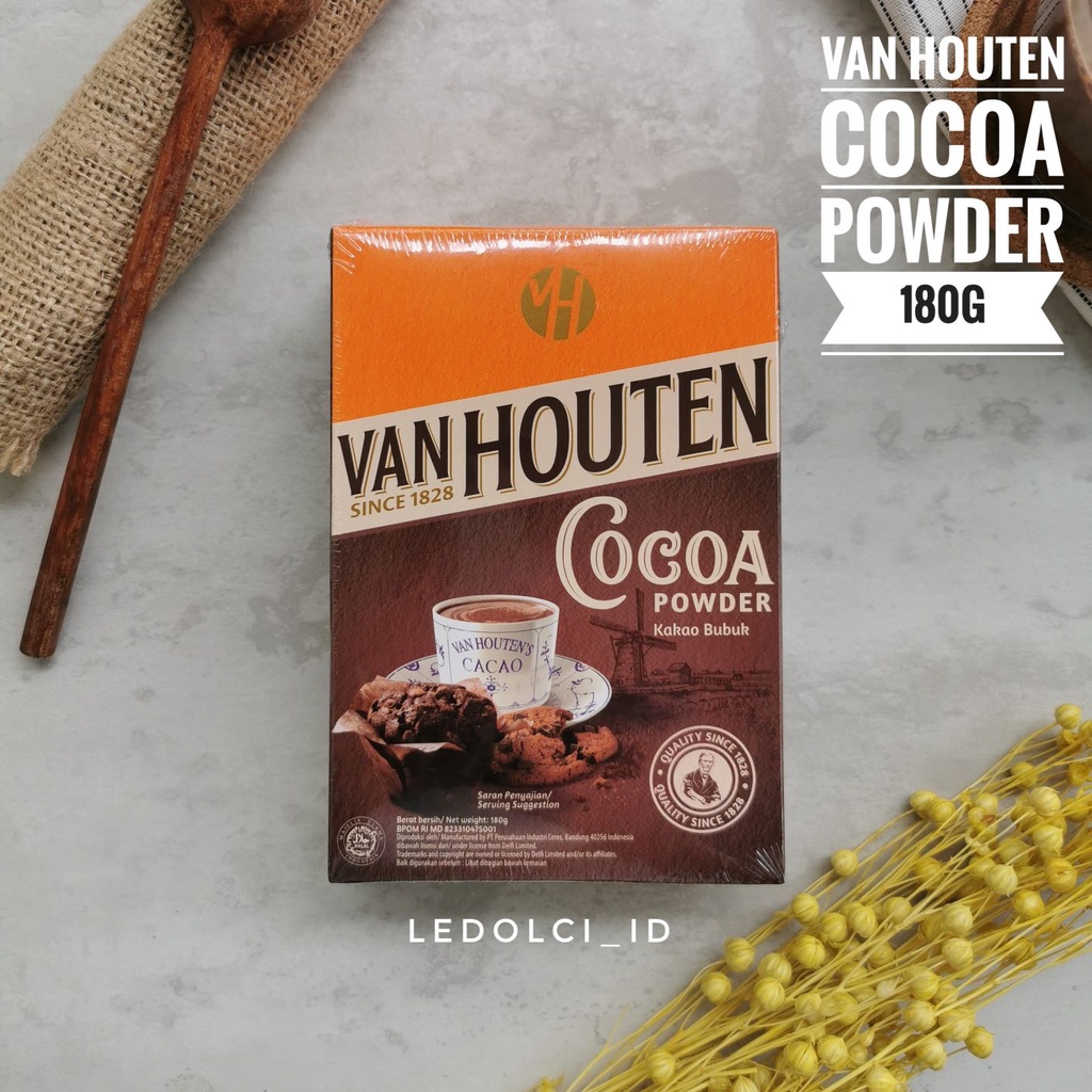 

VAN HOUTEN COKLAT BUBUK COCOA POWDER VAN HOUTEN 165 GRAM