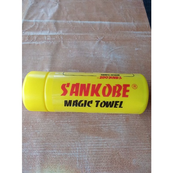 Kanebo Sankobe Lap Chamois Serat Sintetis Motor Mobil Dapur Serbaguna 20x32x0,2cm Murah Grosir