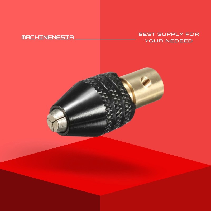 CHUCK MATA BOR MINI GRINDER MESIN TUNER KEPALA HEX ADAPTER 0.3-3.5MM
