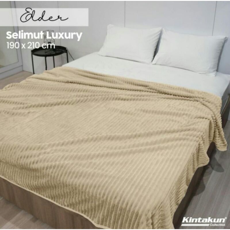 AV SELIMUT / Selimut KINTAKUN Luxury Polos Jumbo UK. 190x210 CM