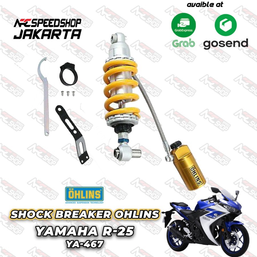 Shockbreaker belakang Ohlins Yamaha R25/ MT25