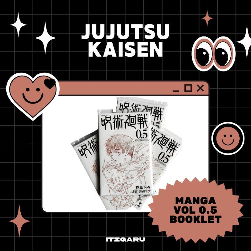 [BOOKED] Jujutsu Kaisen Manga Vol. 0.5 Booklet [READ DESC]
