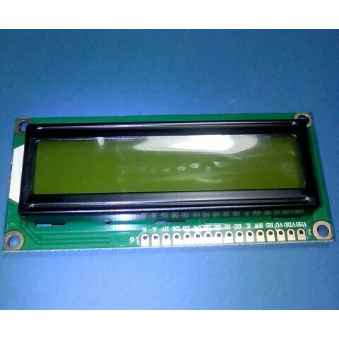 LCD1602 LCD 1602 LCD modul 16X2 DC 5V backlight yellow green
