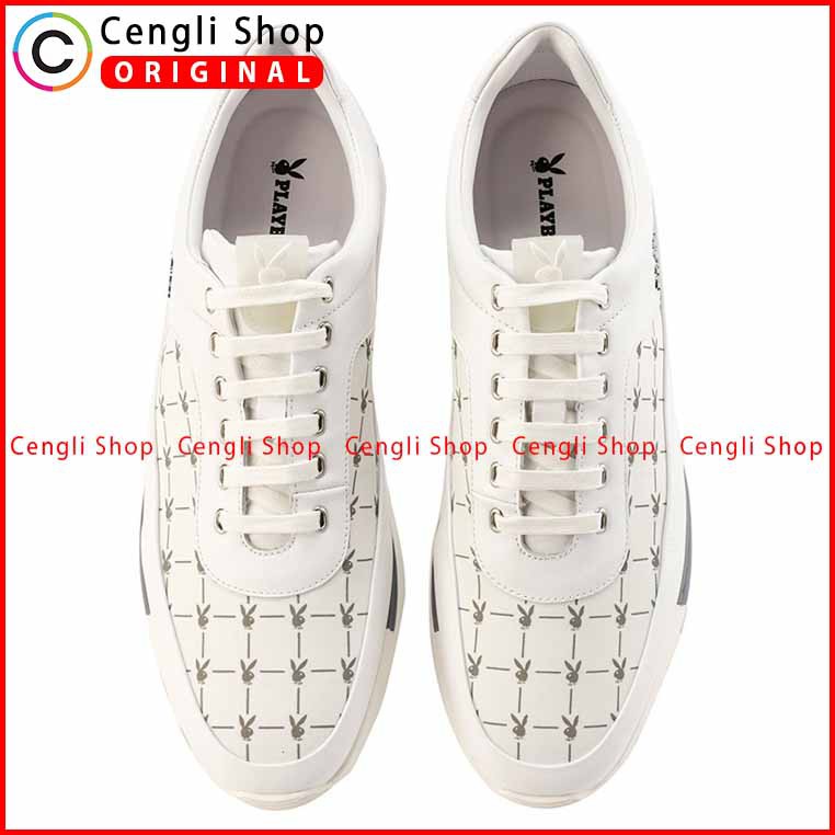 SEPATU PLAYBOY SNEAKER CASUAL PRIA ORIGINAL KULIT ASLI TERBARU PLK0