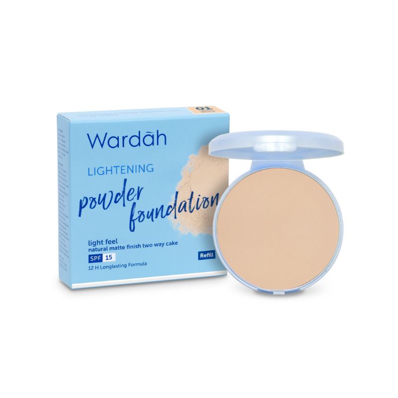 PROMO MURAH BISA CODAN REFILL WARDAH LIGHTENING POWDER FOUNDATION SPF 15