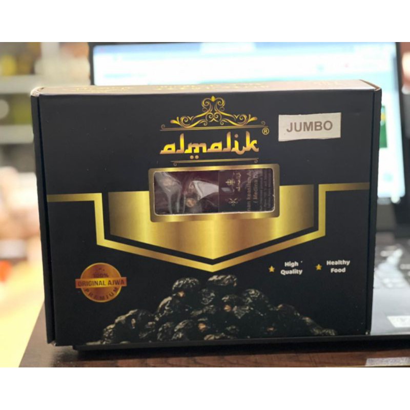 kurma ajwa jumbo premium kemasan 1kg(1000gram)