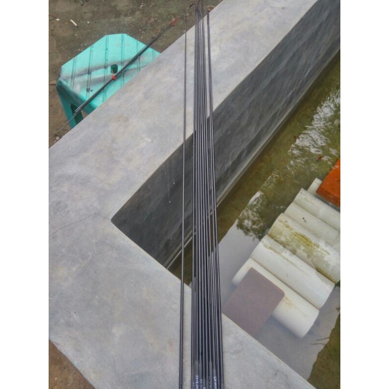 Alat Pancing Carbon Padat Ujung Tegek 60 cm