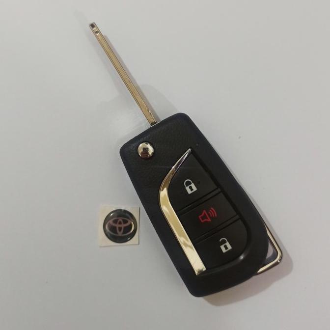 Kunci Remote Toyota Avanza S/G/E 2004 -2010 Model Lipat Flip Key gudang-b99 Juara