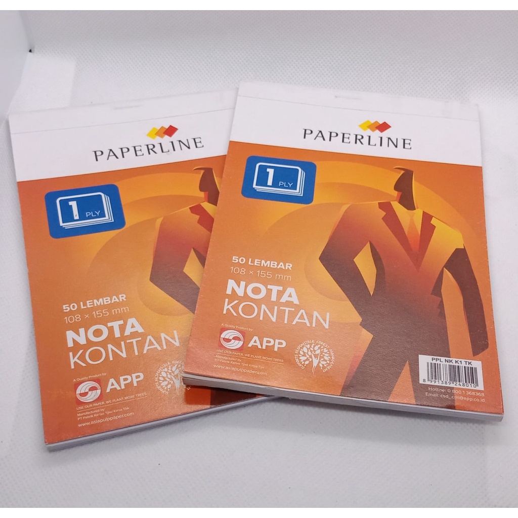 PAPERLINE NOTA KONTAN 1 PLY KECIL