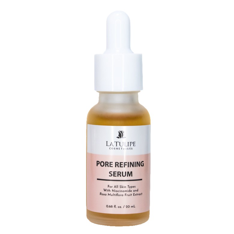 La Tulipe Pore Refining Serum with Niacinamide and Rosa Multiflora Fruit Extract Serum Wajah 20ml