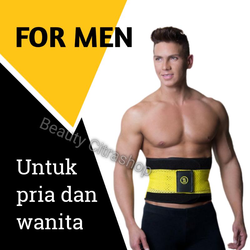 KORSET PELANGSING PERUT PEMBAKAR LEMAK BELT POWER HOT SHAPER