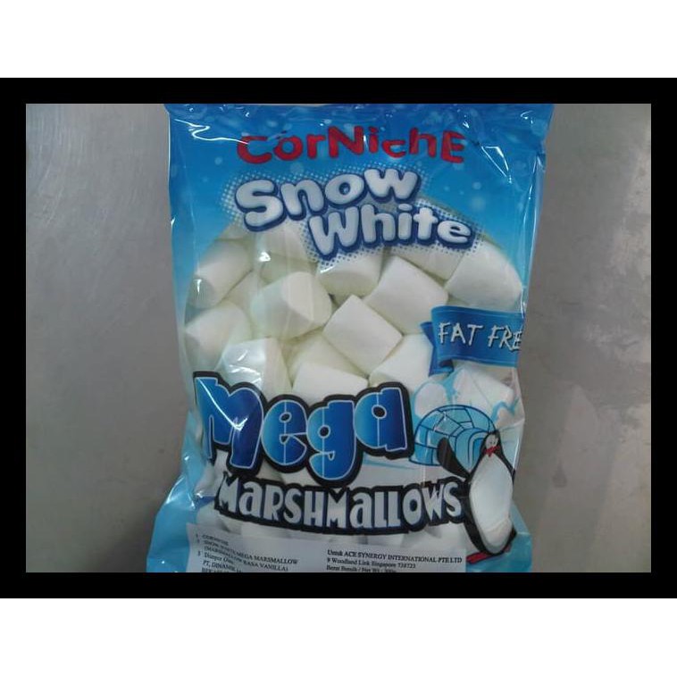 

Ya4T Corniche Snow White Mega Marshmallow 300 Gram Czxk