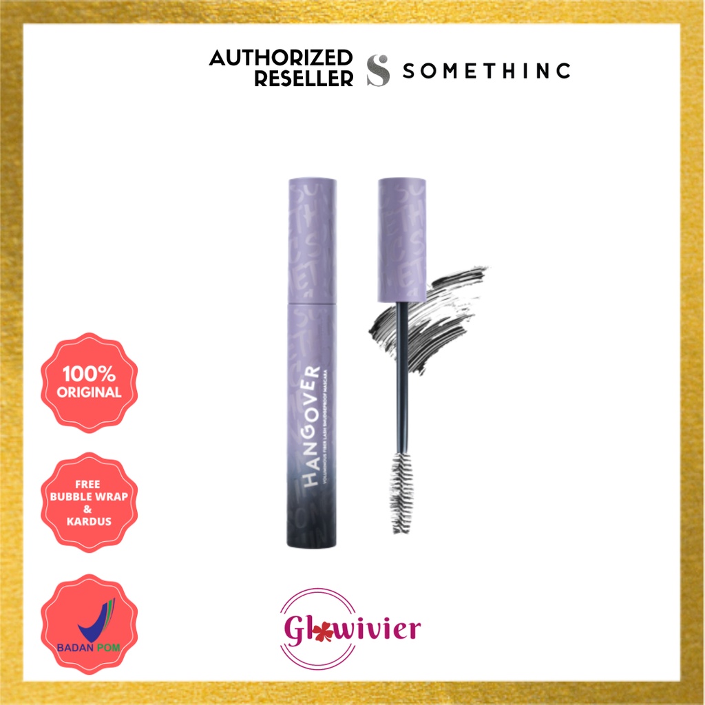 SOMETHINC (Exp AGUSTUS 2026) Hangover Voluminous Fiber Lash Smudgeproof Mascara