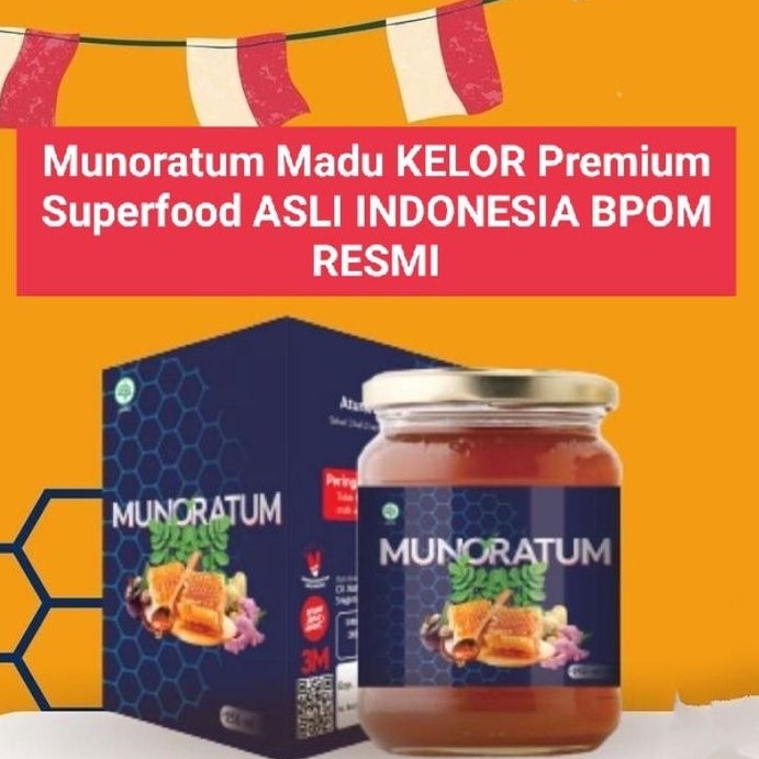 

Madu Kelor PREMIUM MUNORATUM Imun 250 ml