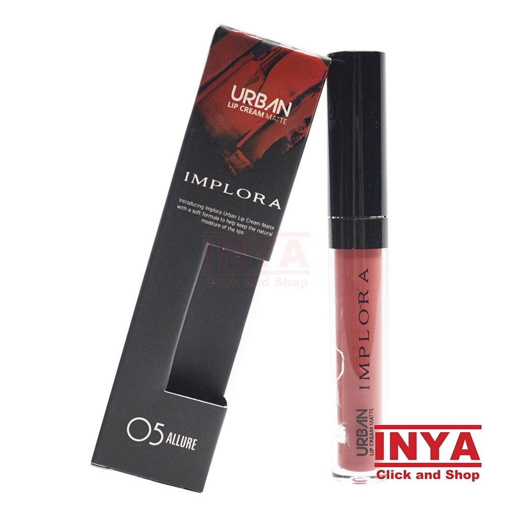 IMPLORA URBAN LIP CREAM MATTE 05 ALLURE 2.9gr