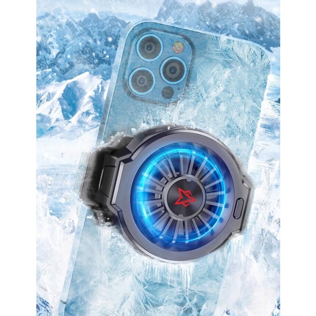 Radiator Pendingin Hp Gaming S02 - Cooling Fan Portable Gaming Pubg/Mobile Legends