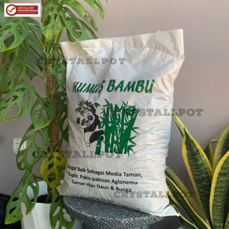 Media Tanam Humus Bambu Untuk Aglonema dan Tanaman hias - HUMUS BAMBU