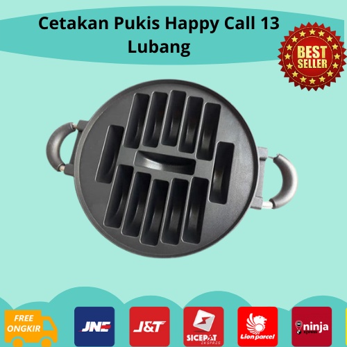 Cetakan Pukis Happy Call 13 Lubang Cetakan Kue Pukis Anti Lengket Cetakan Pukis Pancong Cetakan Panc