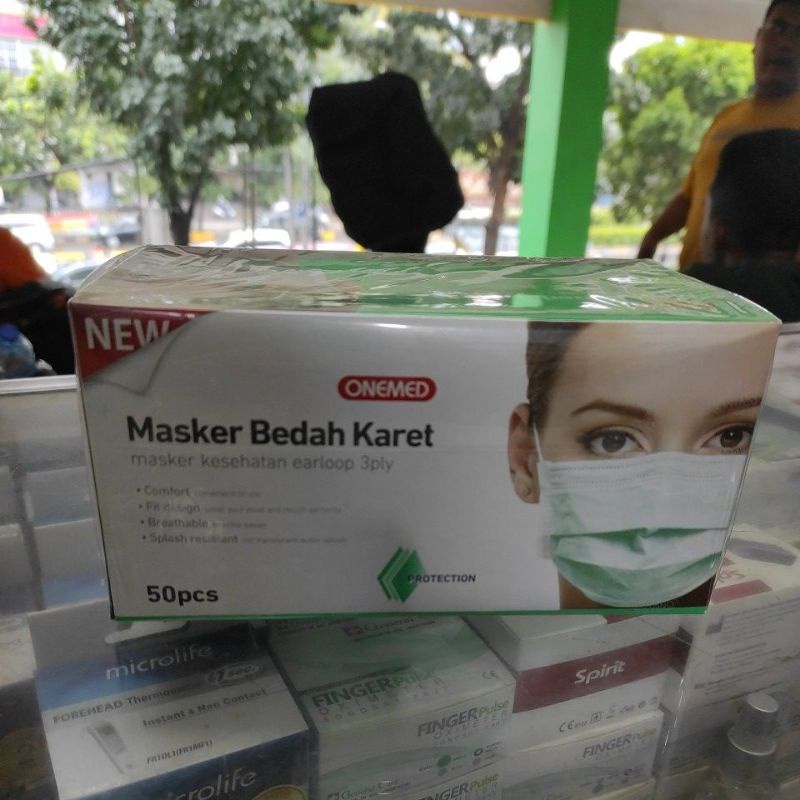 onemed masker bedah karet