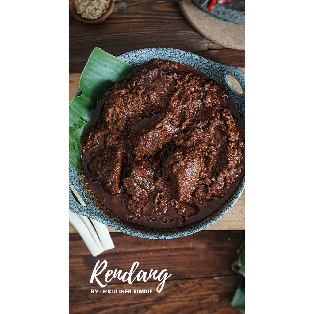 

Rendang Daging Sapi RIMDIF Khas Minang MURAH- 280 gram