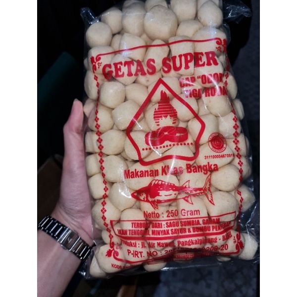 

Kerupuk Getas Cap obor - 250gr