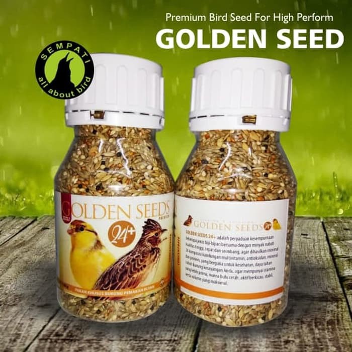 PAKAN BURUNG KENARI BRANJANGAN GOLDEN SEED PREMIUM HW