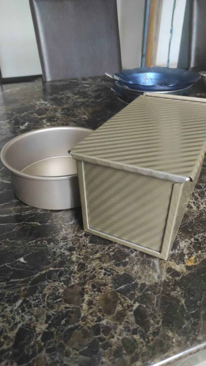 Loyang Roti Tawar Box Dengan Tutup Anti Lengket 450 Gram / Loaf Pan Toast Box / Loyang Roti