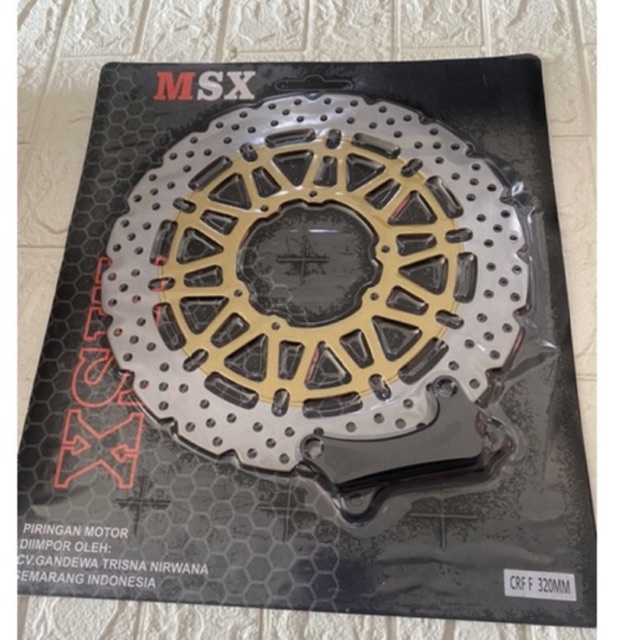 Piringan cakram CRF 150 - model delkevic lebar 320mm disc depan Crf