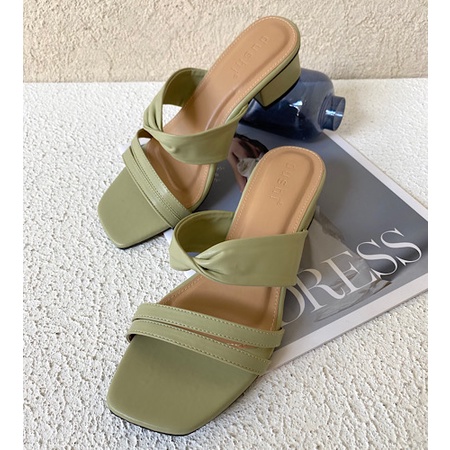 DUSHI Julian heels - Sandal hak tahu wanita 4cm