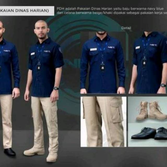 Seragam Trans TV, Seragam Net TV, Seragam Hitam, Seragam Biru, Baju Kerja Dinas, Seragam PDH