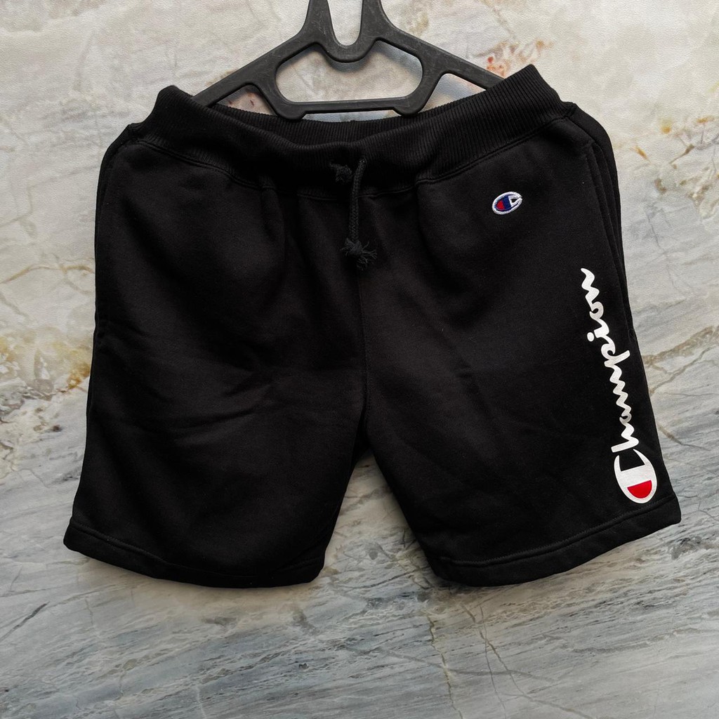 Short Pants Champion Script Original / Celana Champion Celana Pendek