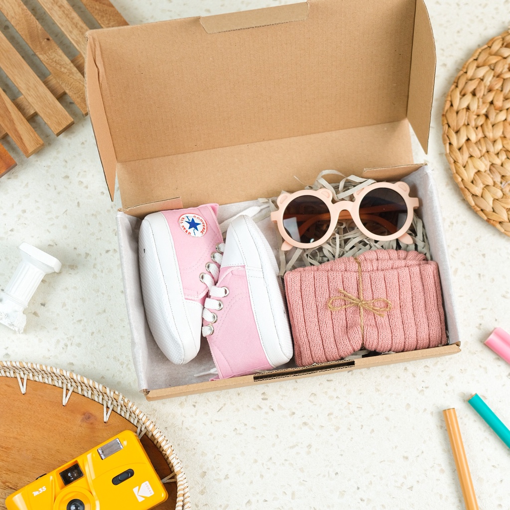Your Baby Shop Hampers Bayi | Newborn Baby Gift Set Unisex| Kado Lahiran Bayi-Comfy Pink