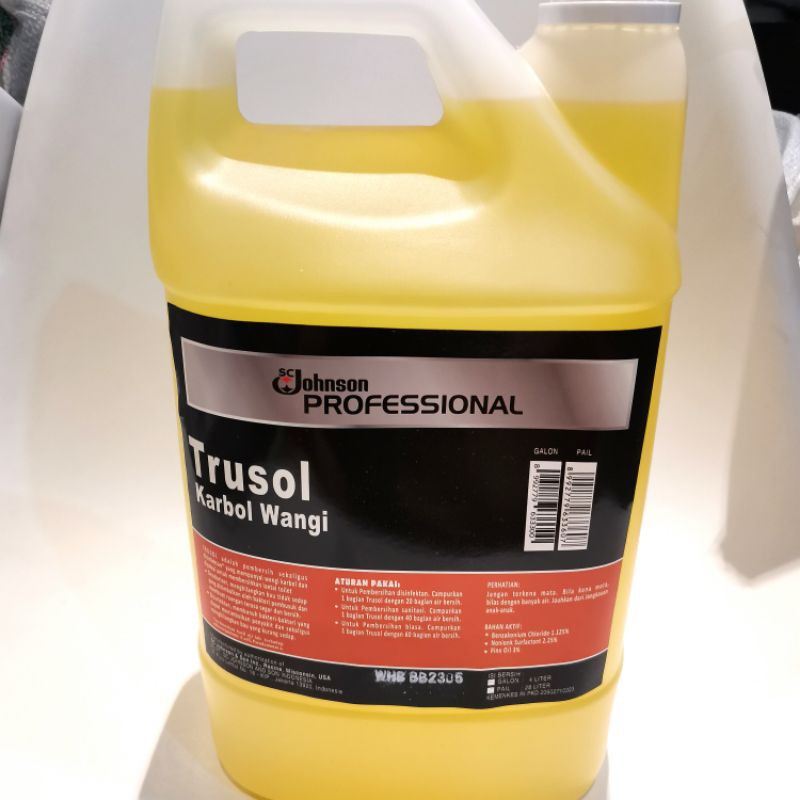 trusol karbol wangi 4 liter. sc johnson